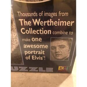 Vintage 2002 ELVIS Photomosaics Puzzle By Robert Silvers 1026pcs 27x20 New